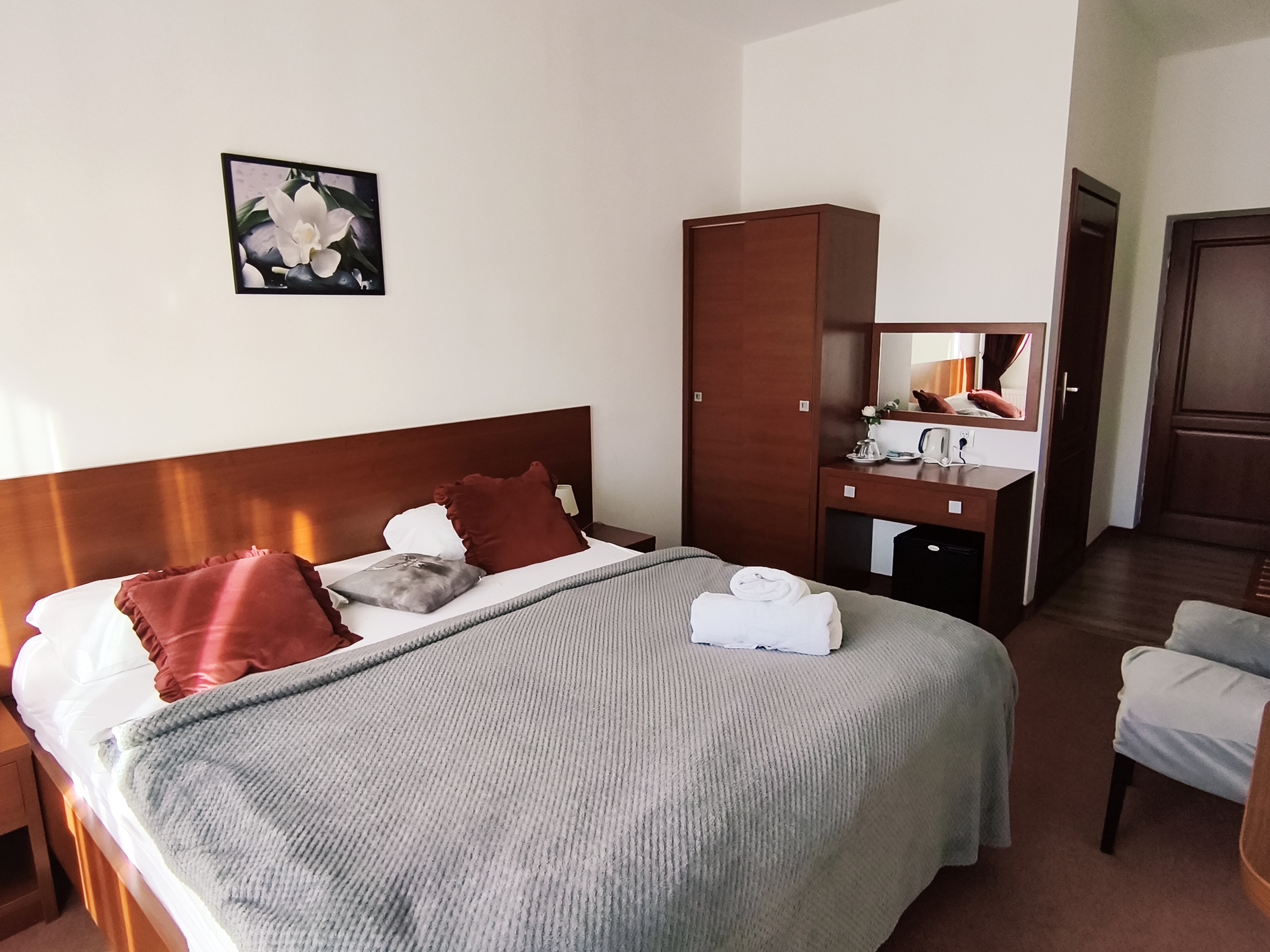 Pokój dwuosobowy z balkonem